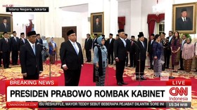 VIDEO: Presiden Prabowo Lantik Menteri dan Kepala Lembaga