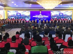 Di Sidang Tahunan MA, Prabowo Hormat ke Para Hakim Agung