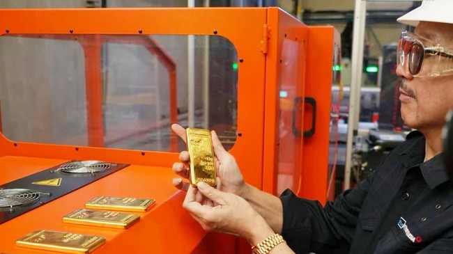 Freeport Indonesia Produksi 276.000 Ons Emas di Semester I 2026