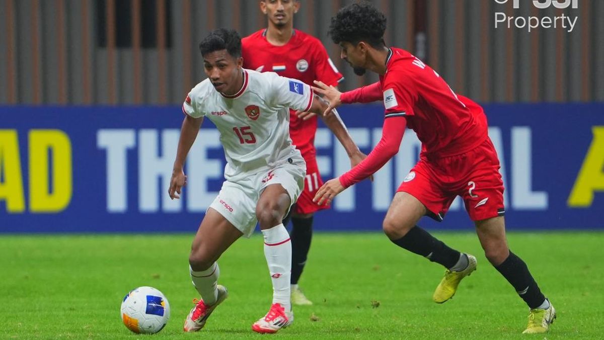 Klasemen Piala Asia U-20 2025 usai Timnas Indonesia Ditahan Yaman
