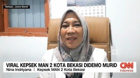 VIDEO: Viral Kepsek MAN 2 Kota Bekasi Didemo Murid