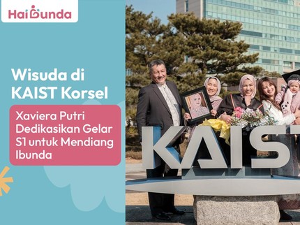 Wisuda di KAIST Korsel, Xaviera Putri Dedikasikan Gelar S1 untuk Mendiang Ibunda