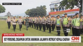 VIDEO: 937 Personel Disiapkan untuk Amankan Retreat Kepala Daerah