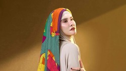 Sambut Ramadan, Angel Lelga Rilis Lagu Religi 'Doa Pintaku'