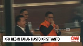 VIDEO: KPK Resmi Tahan Hasto Kristiyanto