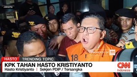 VIDEO: Resmi Ditahan, Hasto Minta KPK Juga Periksa Keluarga Jokowi