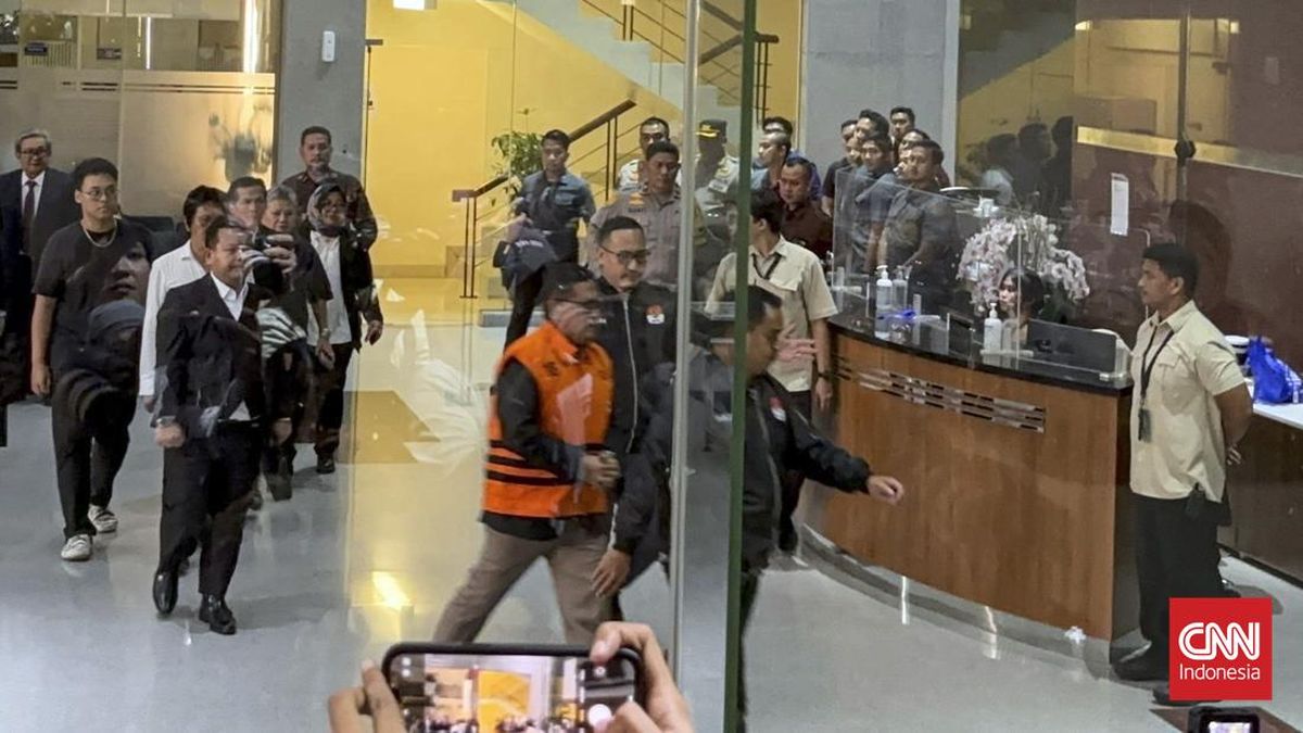 KPK持有PDIP秘书长Hasto Kristiyanto Harun Masku案