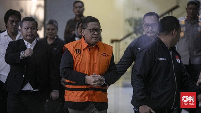 Menurut PDIP, Hasto jadi tahanan politik mengenai kasus Harun Masiku. Menurut mereka, Hasto telah dikriminalisasi.