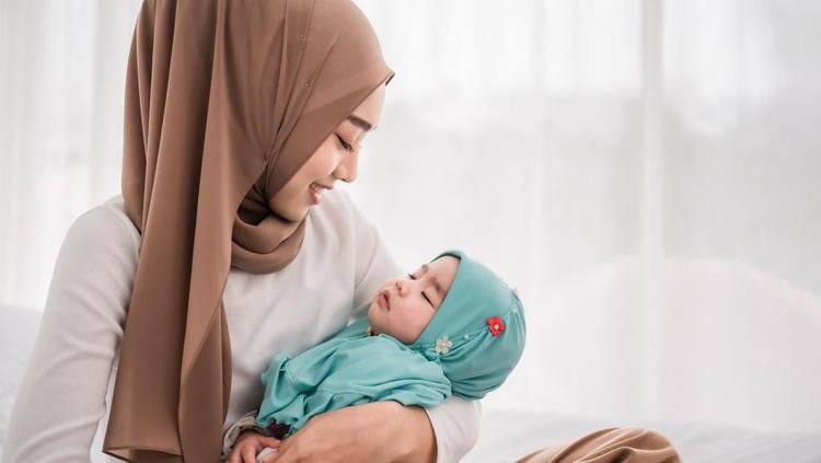 Ilustrasi Muslim Menyusui Ilustrasi Muslim
