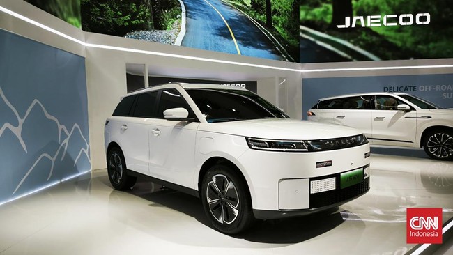 Jaecoo J5 debut global di Indonesia, mobil listrik ini bakal dijual sebentar lagi.