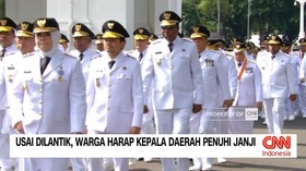 VIDEO: Usai Dilantik, Warga Harap Kepala Daerah Penuhi Janji
