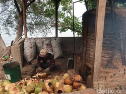 Keren! Sampah Kayu dan Kelapa di Bangsring Banyuwangi Dijadikan Arang