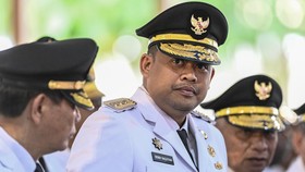 Bobby Bawa Baju Satpol PP untuk Retreat di Akmil Magelang