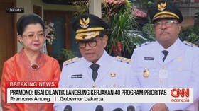 VIDEO: Pramono: Usai Dilantik Langsung Kerjakan 40 Program Prioritas