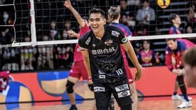Nagoya vs Hirosima: Rivan Cetak 3 Service Ace dan 2 Monster Block