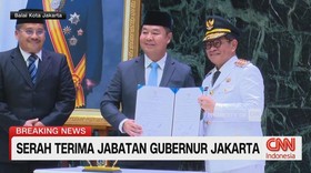 VIDEO: Serah Terima Jabatan Gubernur Jakarta 2025-2030