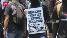 VIDEO:Aksi Indonesia Gelap, Ribuan Mahasiswa Yogyakarta Turun ke Jalan