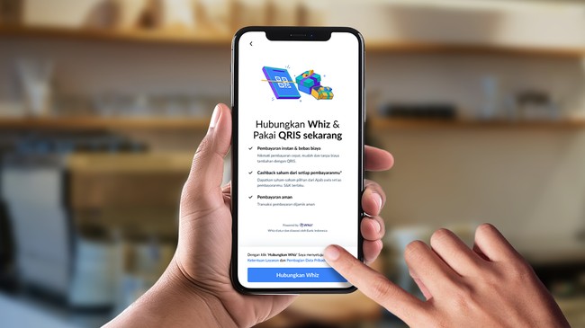 Setiap transaksi QRIS melalui aplikasi Ajaib akan mendapatkan stockback, yakni cashback dalam bentuk saham yang langsung masuk ke portofolio investasi pribadi.