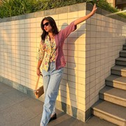 Get The Look: Ide Gaya Casual dan Kekinian dengan Kebaya Kutubaru ala Shenina Cinnamon