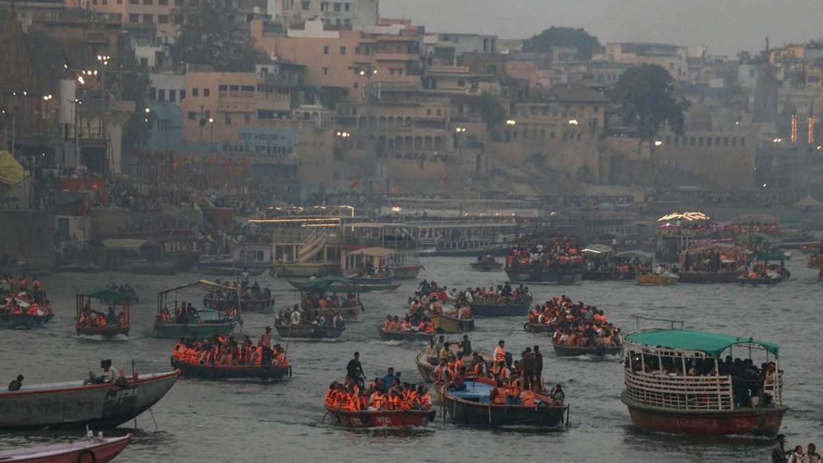 FOTO: Keajaiban Varanasi di India, Keberkahan Hidup dan Mati
