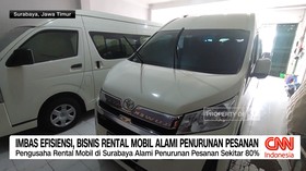 VIDEO: Imbas Efisiensi, Bisnis Rental Mobil Alami Penurunan Pesanan