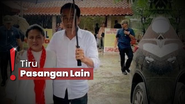 Niat Romantis, Tangan Jokowi Langsung Ditepis saat Rangkul Iriana