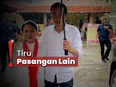 Niat Romantis, Tangan Jokowi Langsung Ditepis saat Rangkul Iriana