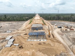 Hutama Karya Kebut Pembangunan Tol Betung-Tempino-Jambi