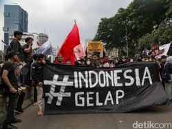 Video: #IndonesiaGelap Kembali Menggema, Media Asing Soroti Unjuk Rasa di RI