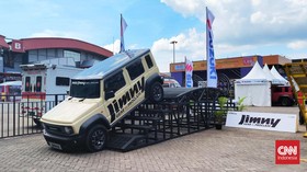 Lintasan Mendebarkan Suzuki Jimny di IIMS 2025, Tak Semua Mobil Bisa