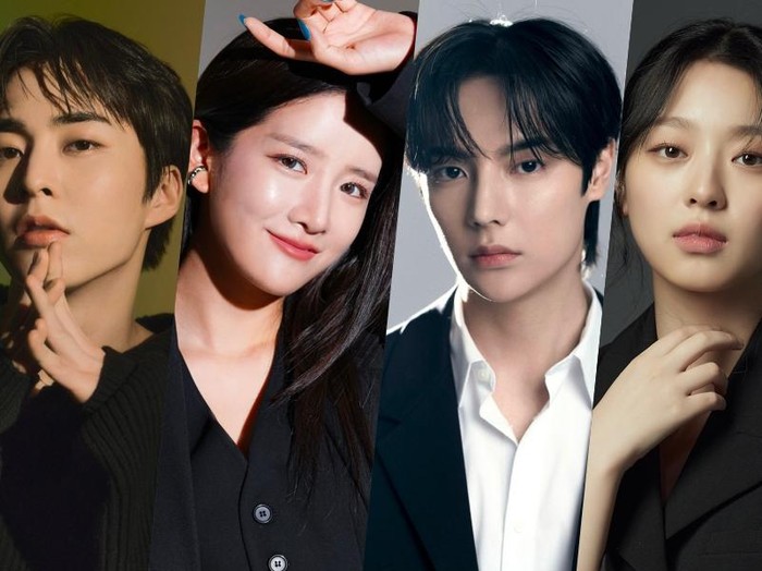 Xiumin, Exy, Lee Sae On, Lee Soo Min/ Foto: x.com/Soompi