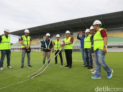 Catatan PSSI Sulsel Usai Uji Kelayakan Rumput Stadion BJ Habibie Parepare