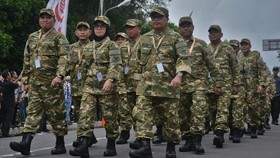 FOTO: Parade Ratusan Kepala Daerah Awali Retreat di Akmil Magelang