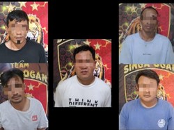 5 Pelaku Bersenpi di OKU yang Curi 1 Mobil dan 2 Motor Ditangkap