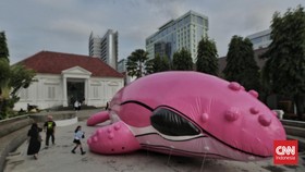 FOTO: Terpukau Pameran 'Semesta Arkiv' yang Respons Kerusakan Laut