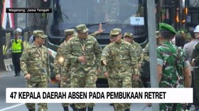 VIDEO: 47 Kepala Daerah Absen Pada Pembukaan Retret