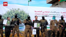 VIDEO: Hamas Membebaskan 3 Sandera Israel Lagi