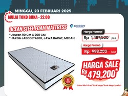 Cuma di Transmart Full Day Sale, Aneka Kasur Empuk Mulai Rp 400 Ribuan