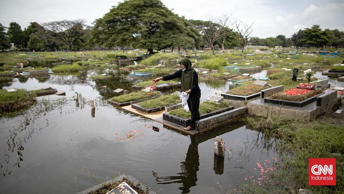 Lahan Penuh, 11 TPU di Jakarta Barat Terapkan Sistem Makam Tumpang