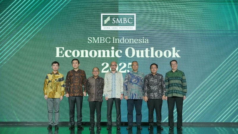 PT Bank SMBC Indonesia Tbk (SMBC Indonesia) kembali menggelar SMBC Indonesia Economic Outlook 2025 di Hotel Indonesia Kempinski.