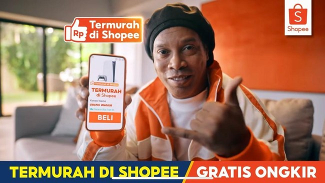 Dengan joget samba ikoniknya, Ronaldinho tampil di iklan terbaru Shopee dan sukses mencuri perhatian netizen di media sosial.