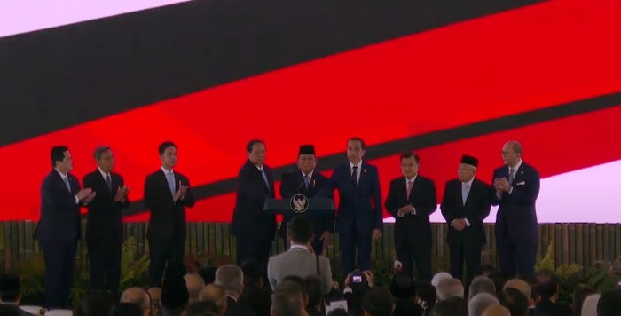 Prabowo resmi luncurkan Danantara (dok. YouTube Setpres)