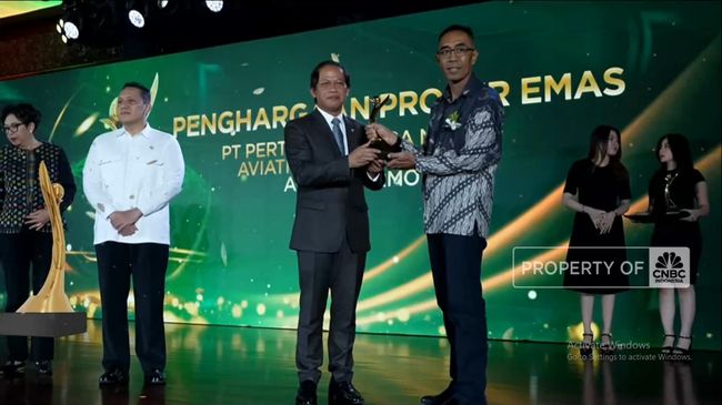 Video:Pertamina Patra Niaga-Aviation Fuel Adi Sumarmo Raih PROPER Emas