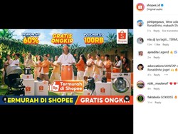 Ronaldinho Muncul di Iklan Terbaru Shopee, Netizen Antusias!