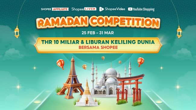 Bulan Puasa Meriah, Shopee Gelar Ramadan Competition untuk Para Kreator