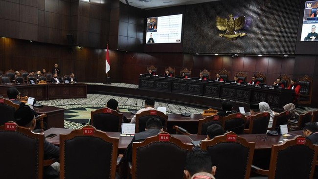 MK menolak permohonan paslon Erzaldi-Yuri dalam sengketa pilkada Pilgub Bangka Belitung 2024.