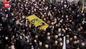 VIDEO: Jutaan Warga Lebanon Ikut Pemakaman Hassan Nasrallah