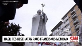 VIDEO: Hasil Tes Kesehatan Paus Fransiskus Membaik
