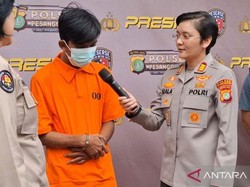 Potret Pria Bejat Begal Payudara di Jaksel Kini Ditahan Polisi