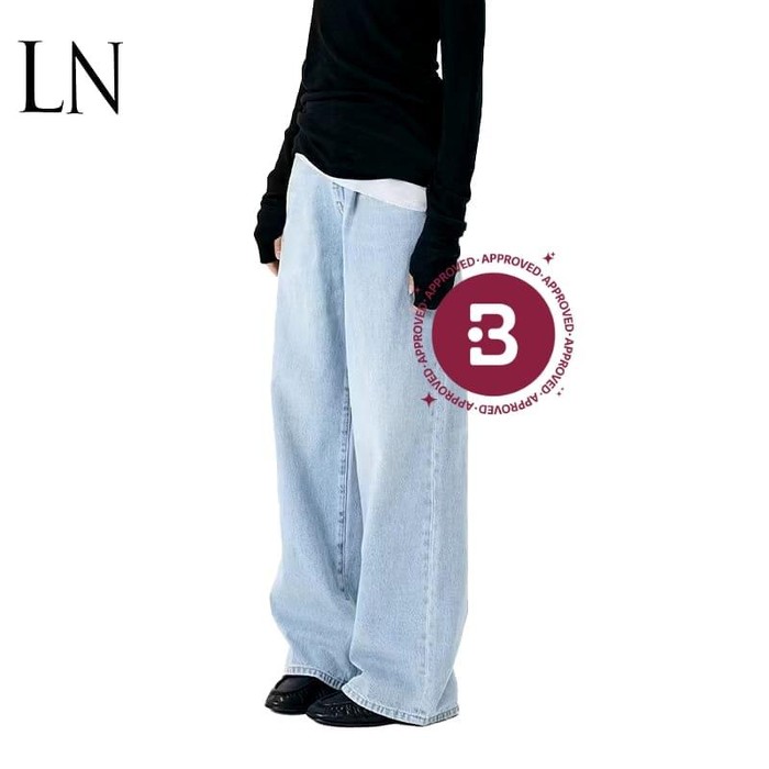 LN.RTL Korean Style Baggy Jeans